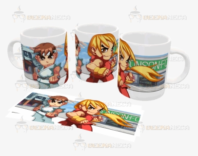 Caneca Street Fighter - Super Puzzle Fighter 2 Turbo, HD Png Download, Free Download