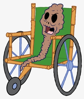 Transparent Old Woman Clipart - Old Guy In Wheelchair Spongebob, HD Png Download, Free Download