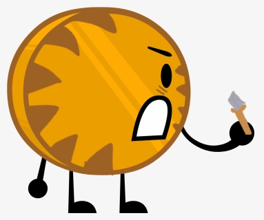 Battle For Dream Island Coiny , Png Download - Bfdi Coiny Idfb, Transparent Png, Free Download
