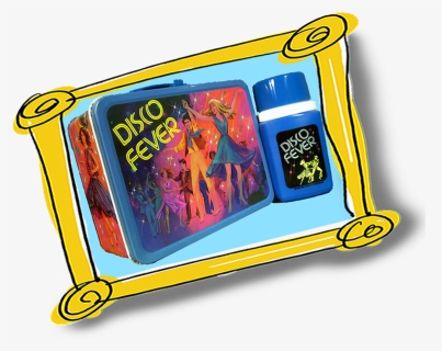 Disco Fever Lunchbox "n Thermos From The Collection - Cartoon, HD Png Download, Free Download