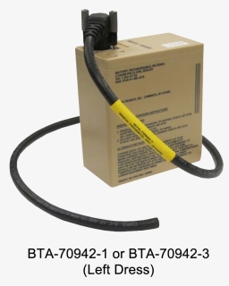 Bta 70942 3 Shown With Bb 2590/u Battery - Wire, HD Png Download, Free Download