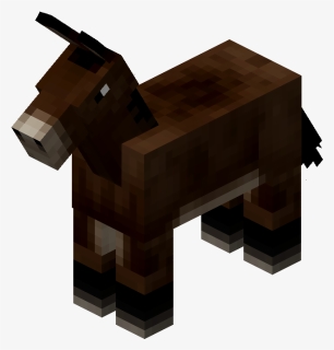Minecraft Donkey Png , Png Download - 마인 크래프트 노새, Transparent Png, Free Download