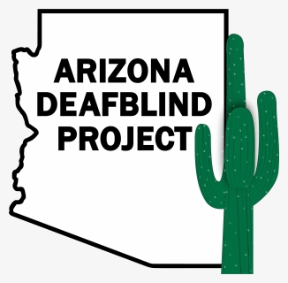 Arizona Deaf Blind Project Logo Represented By The - Line Art, HD Png Download, Free Download