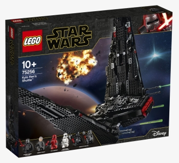 75256 Kylo Ren"s Shuttle - Lego Star Wars Kylo Rens Shuttle, HD Png Download, Free Download