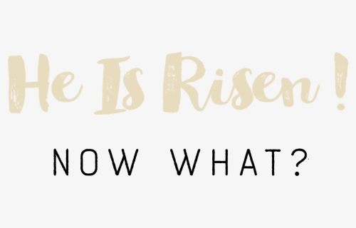 Transparent He Is Risen Png - Calligraphy, Png Download, Free Download