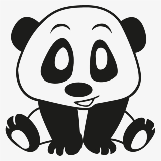 Download Panda Stikers Clipart Giant Panda Sticker - Panda Sticker, HD Png Download, Free Download