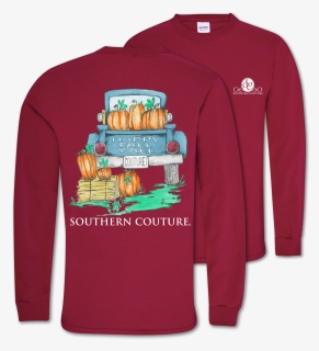 Sc Classic Happy Fall Y"all On Long Sleeve-cardinal - National Archaeological Museum, HD Png Download, Free Download