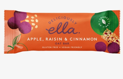 Deliciously Ella Apple, Raisin & Cinnamon Oat Bar - Deliciously Ella Apple Raisin And Cinnamon Oat Bar, HD Png Download, Free Download