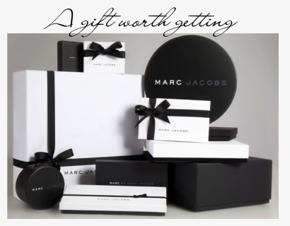 Marc Jacobs Gift Box , Png Download - Empaque Marc Jacobs, Transparent Png, Free Download