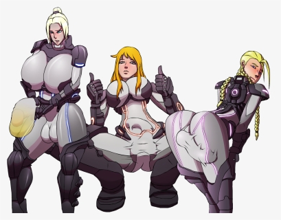 Ghost Girls - Street Fighter Girls Futa, HD Png Download, Free Download