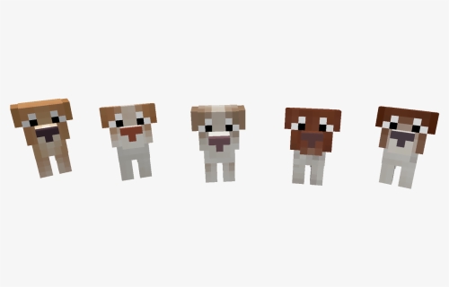 Transparent Minecraft Dog Png New Copious Dogs Mod Png Download Kindpng