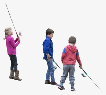 Cast A Fishing Line, Transparent Png - Kids Fishing Png, Png Download, Free Download