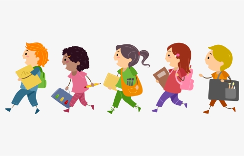 Students Leaving Class Clipart, HD Png Download, Free Download