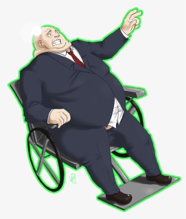 Http - //i - Imgur - Com/xzkibme - Fat Professor X - Obese Person In Wheelchair, HD Png Download, Free Download