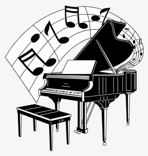 All Images From Collection - Piano Images Cartoon, HD Png Download, Free Download