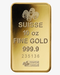 10 Ounce Gold Bars, HD Png Download, Free Download