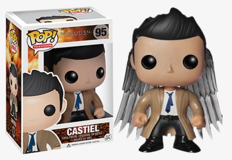 Supernatural Castiel With Wings - Funko Pop Supernatural, HD Png Download, Free Download