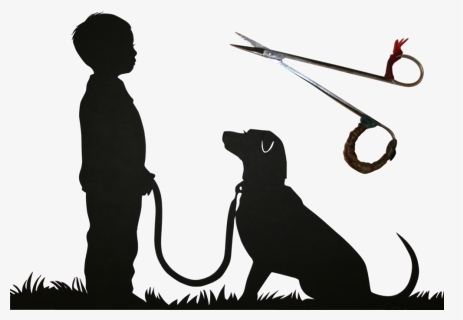 Boy And His Dog For Web, HD Png Download, Free Download