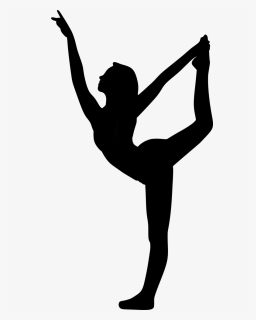 Yoga Frau Silhouette, HD Png Download, Free Download