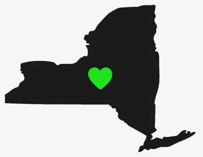 Love - Transparent New York State Png, Png Download, Free Download
