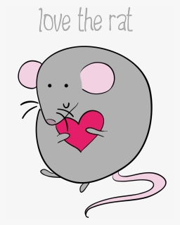 Mouse With Heart, HD Png Download, Free Download