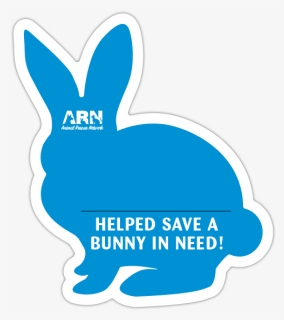 Bunny Silhouette Png, Transparent Png, Free Download