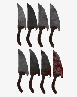 Transparent Butcher Knife Png - Hunting Knife, Png Download, Free Download