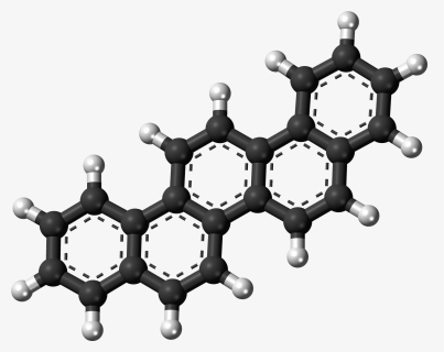 Picene Molecule Ball - Hidrokarbon Png, Transparent Png, Free Download
