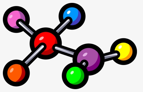 Vector Illustration Of Molecule Electrically Neutral - Atoms Clipart, HD Png Download, Free Download
