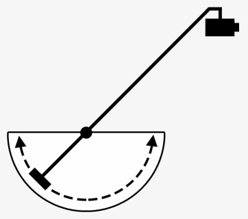 180 Degree Swing - Jimmy Jib Icon Png, Transparent Png, Free Download