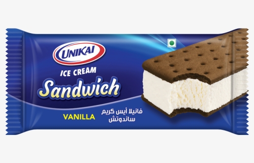 Vanilla Ice Cream Sandwich - Ice Cream Sandwich Dubai, HD Png Download, Free Download