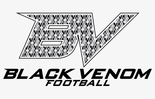 Black Venom Hmong Flag Football - Line Art, HD Png Download, Free Download