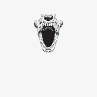 Terror Skull Open Mouth - Skull Mouth, HD Png Download, Free Download