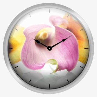Calla Lilies - Wall Clock, HD Png Download, Free Download