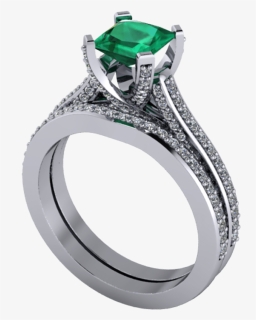 Transparent Wedding Bands Png - Engagement Ring, Png Download, Free Download