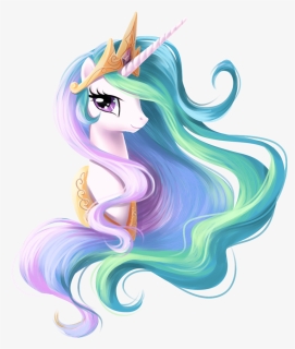 #celestia #princess #princesscelestia #mylittlepony - My Little Pony Unicorn, HD Png Download, Free Download