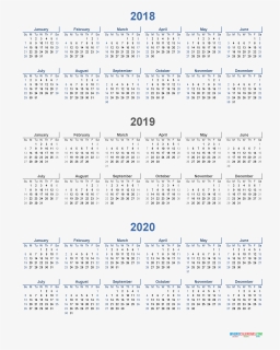 2020 Calendar Png Transparent Picture - 2011, Png Download, Free Download