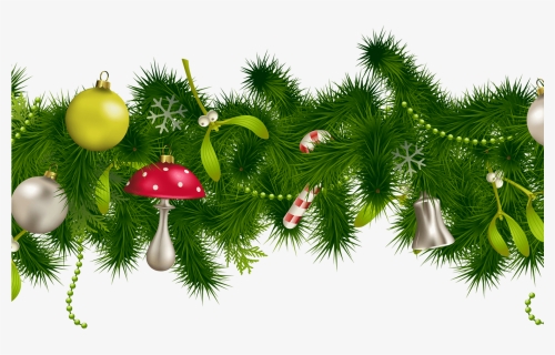 19 Christmas Holly Garland Clip Library Stock Huge - Transparent Background Christmas Ornaments Png, Png Download, Free Download