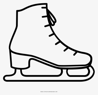 Transparent Ice Skate Png - Ice Skate Drawing Easy, Png Download, Free Download