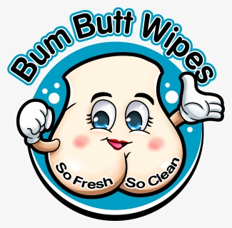 Bum Butt Wipes With Container, HD Png Download, Free Download