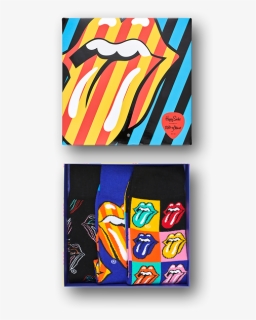 Limited Edition Rolling Stones Adult Socks Gift Box - Happy Socks Rolling Stones Box, HD Png Download, Free Download