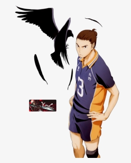 Transparent Haikyuu Asahi - Asahi Haikyuu, HD Png Download, Free Download