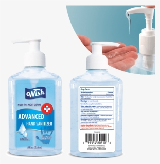 Wish Advanced Hand Sanitizer, HD Png Download, Free Download