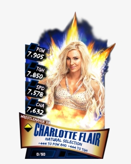 Charlotteflair S3 14 Wrestlemania33 - Wwe Supercard Wrestlemania 33 Cards, HD Png Download, Free Download