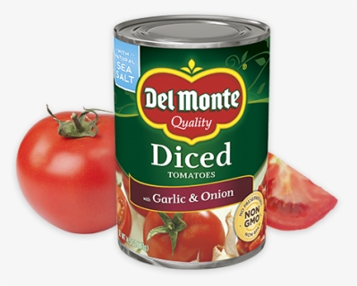 Diced Tomatoes With Garlic & Onion - Diced Tomatoes With Chiles, HD Png Download, Free Download