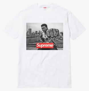 Supreme T-shirt Muhammad Ali - Muhammad Ali Supreme T Shirt, HD Png Download, Free Download