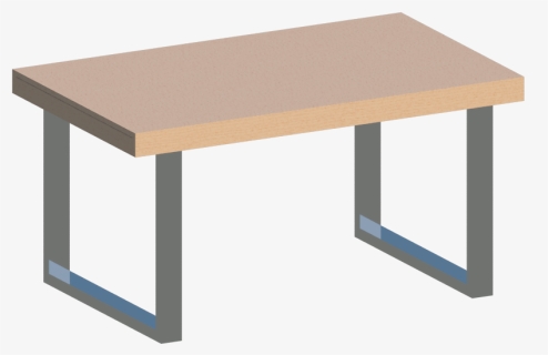 White Table Revit Family, HD Png Download, Free Download