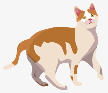 Funny Kitten Vector Png, Transparent Png, Free Download