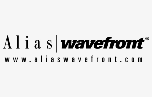 Alias Wavefront Logo Black And White - Alias Wavefront, HD Png Download, Free Download