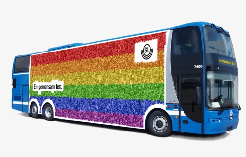 Gay Pride Bus, HD Png Download, Free Download